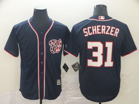 Washington Nationals #31 Max Scherzer Style 3