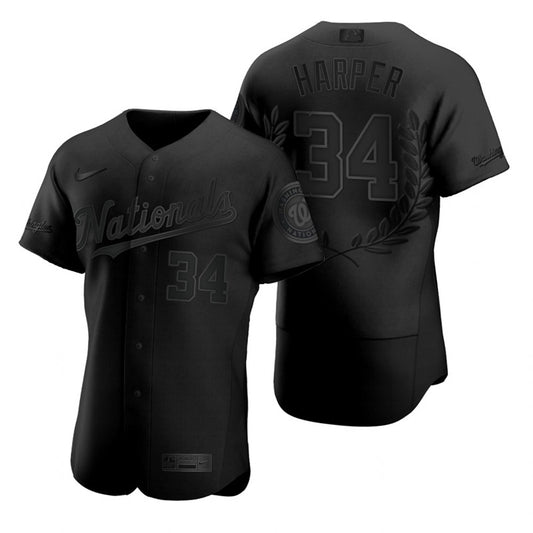 Washington Nationals #34 Bryce Harper Style 1