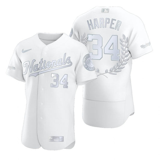 Washington Nationals #34 Bryce Harper Style 2