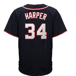 Washington Nationals #34 Bryce Harper Style 3