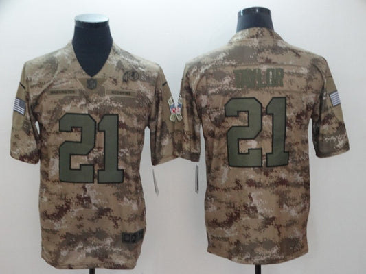 Washington Red Skins #21 Sean Taylor 18 Salute