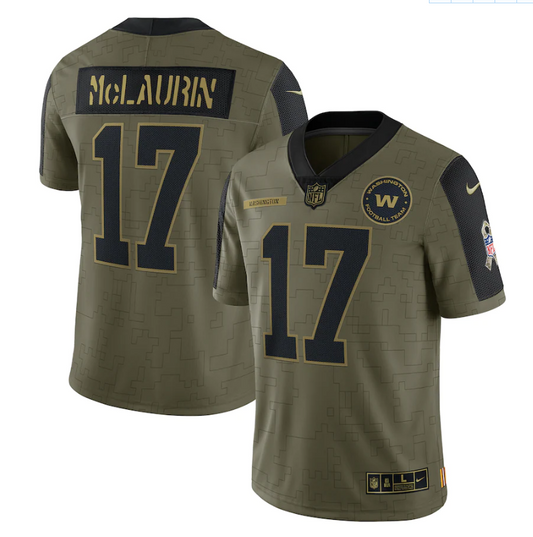 Washington Redskins #17 Doug Williams 21 New Salute