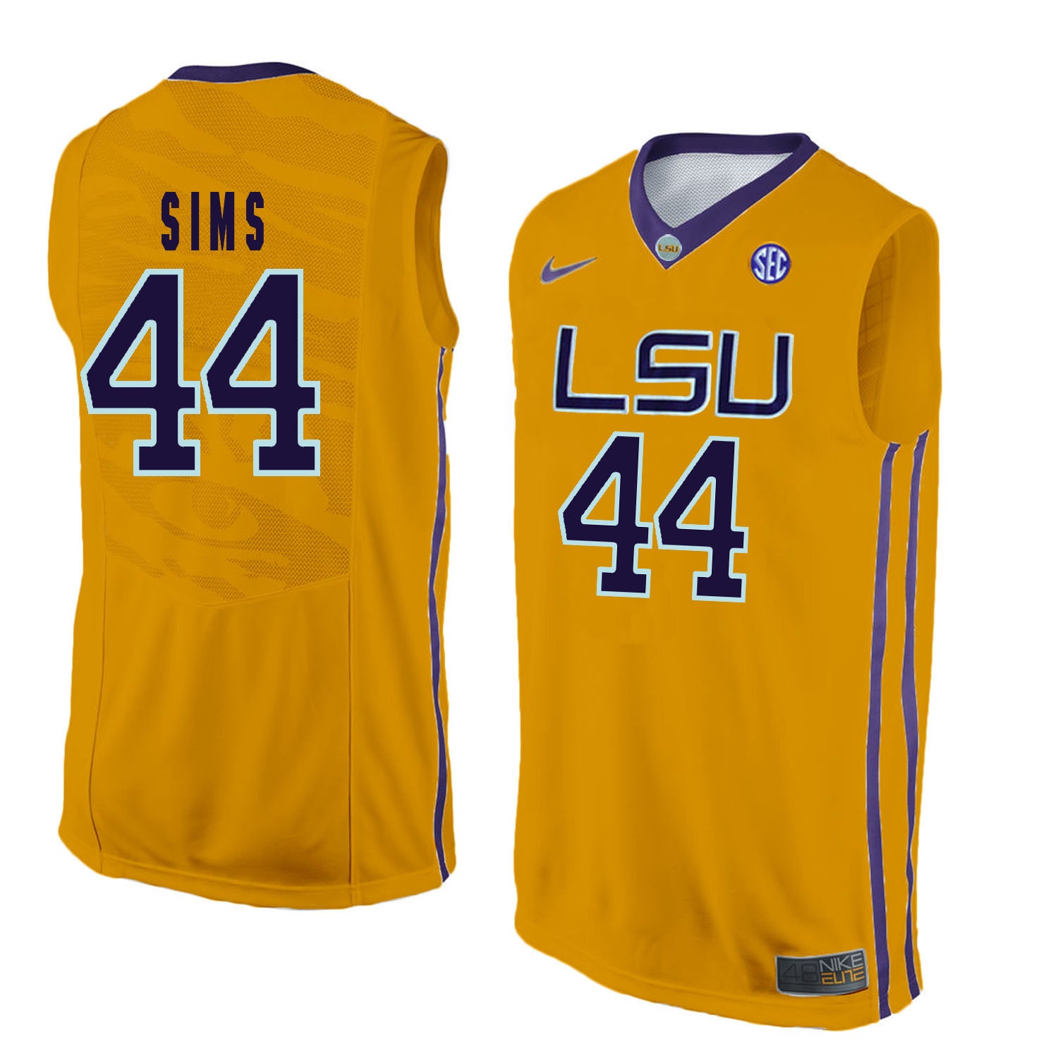 Wayde Sims 44 Gold Style 1