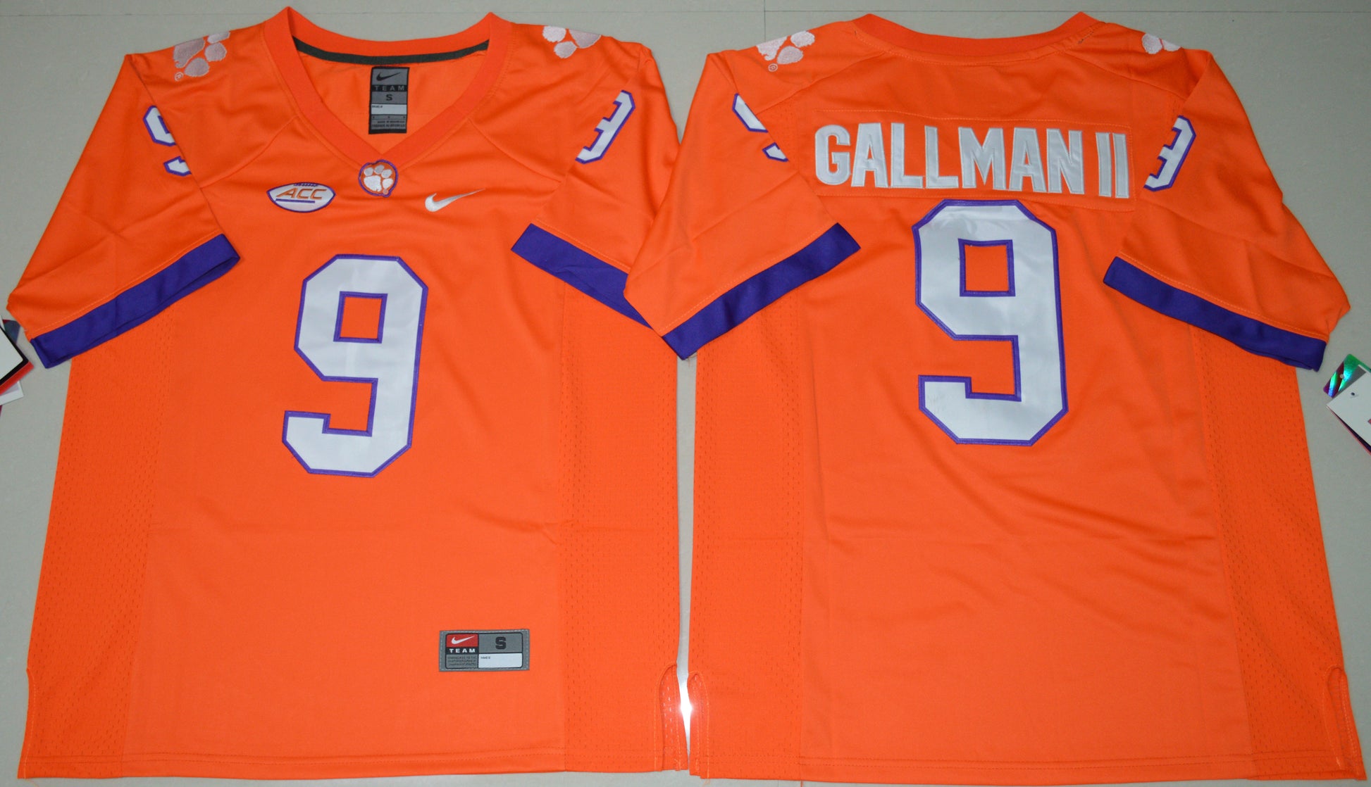 Wayne Gallman II 9 Orange 2016