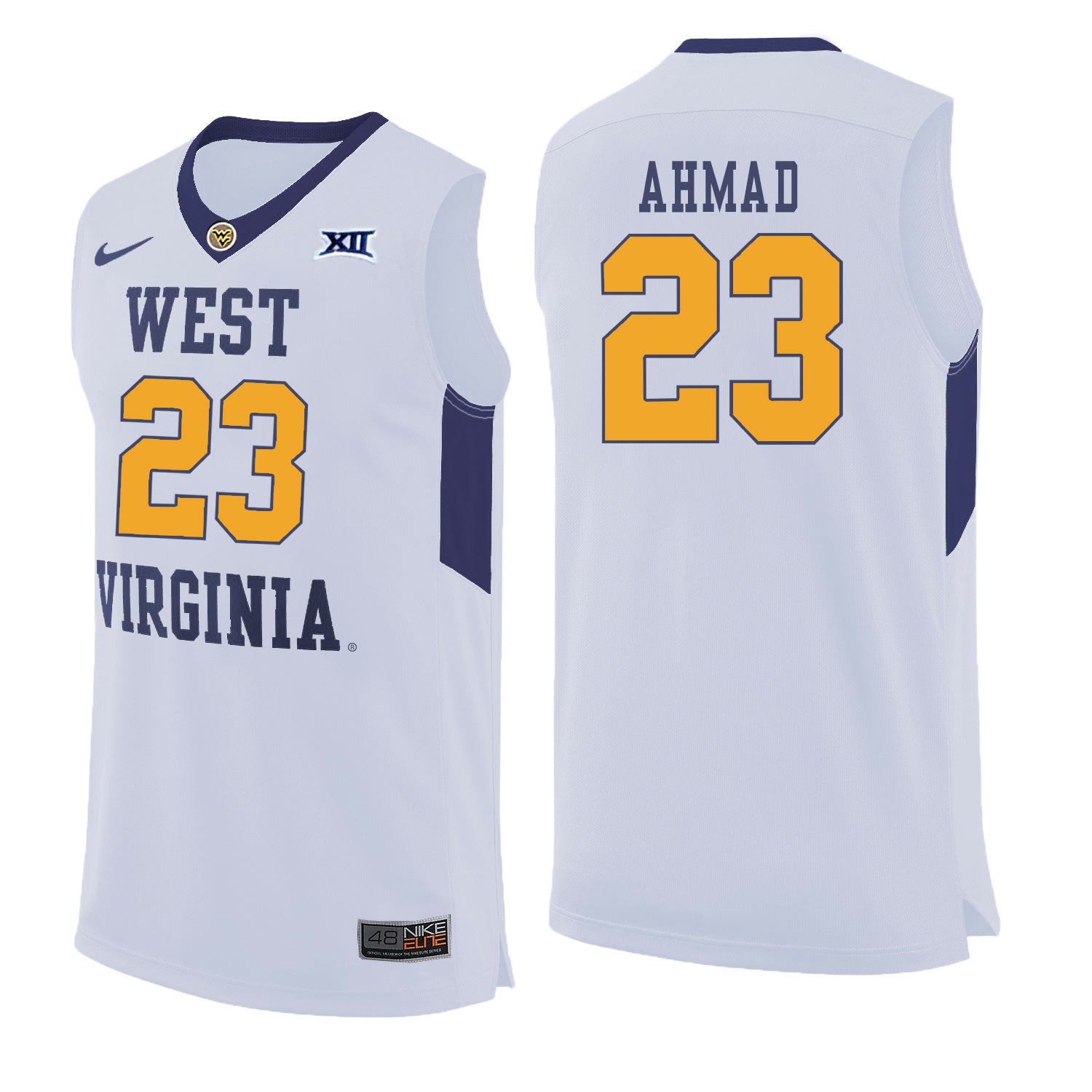 West Virginia Ahmad 23 White