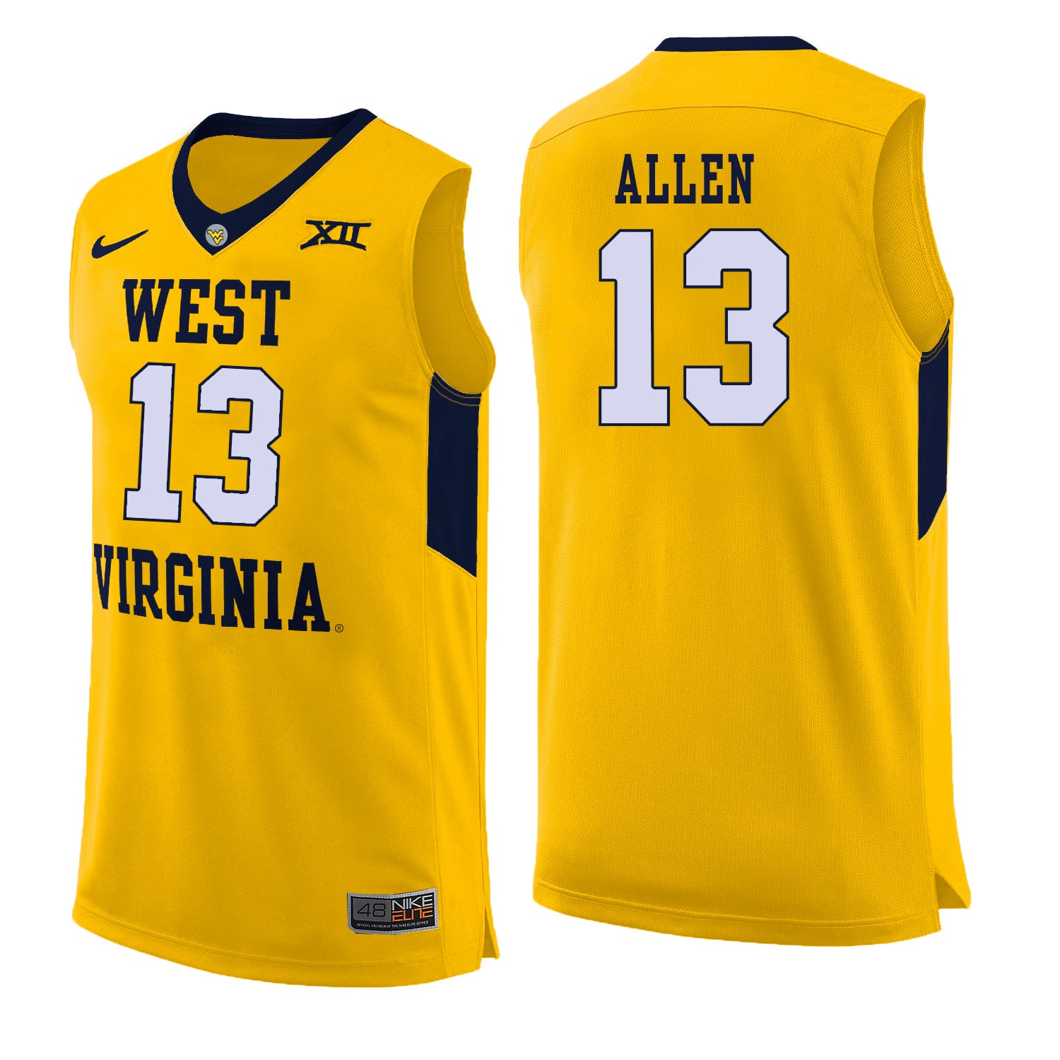 West Virginia Allen 13 Yellow