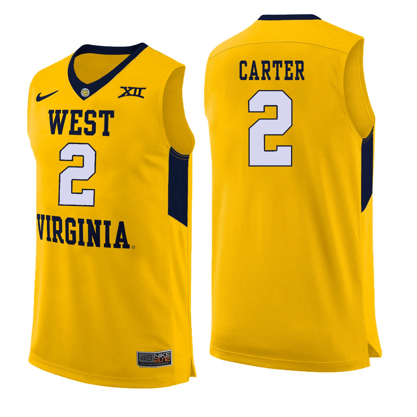 West Virginia Carter 2 Yellow