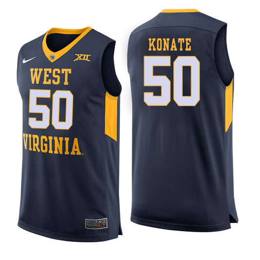 West Virginia Konate 50 Blue