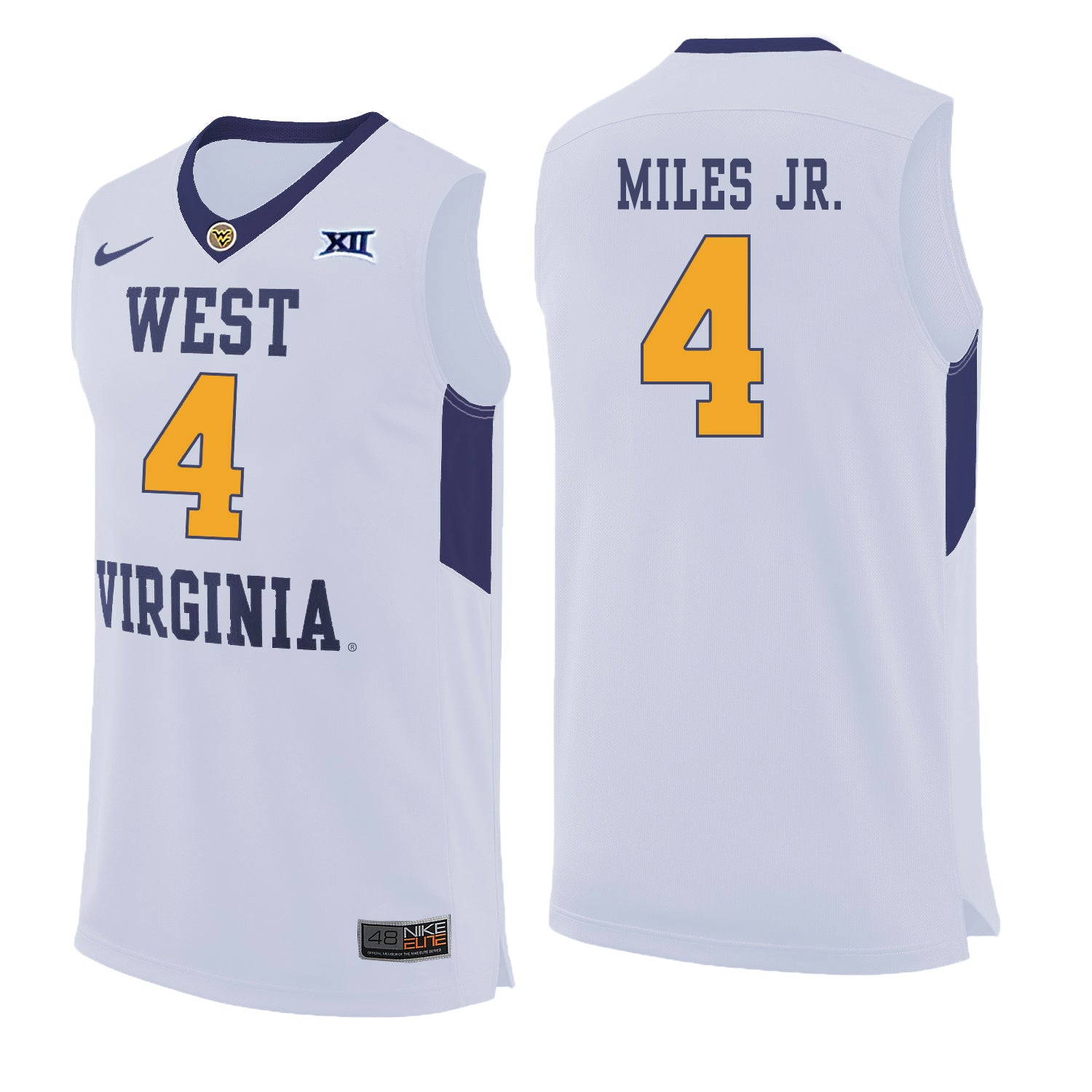 West Virginia Miles Jr.4 White