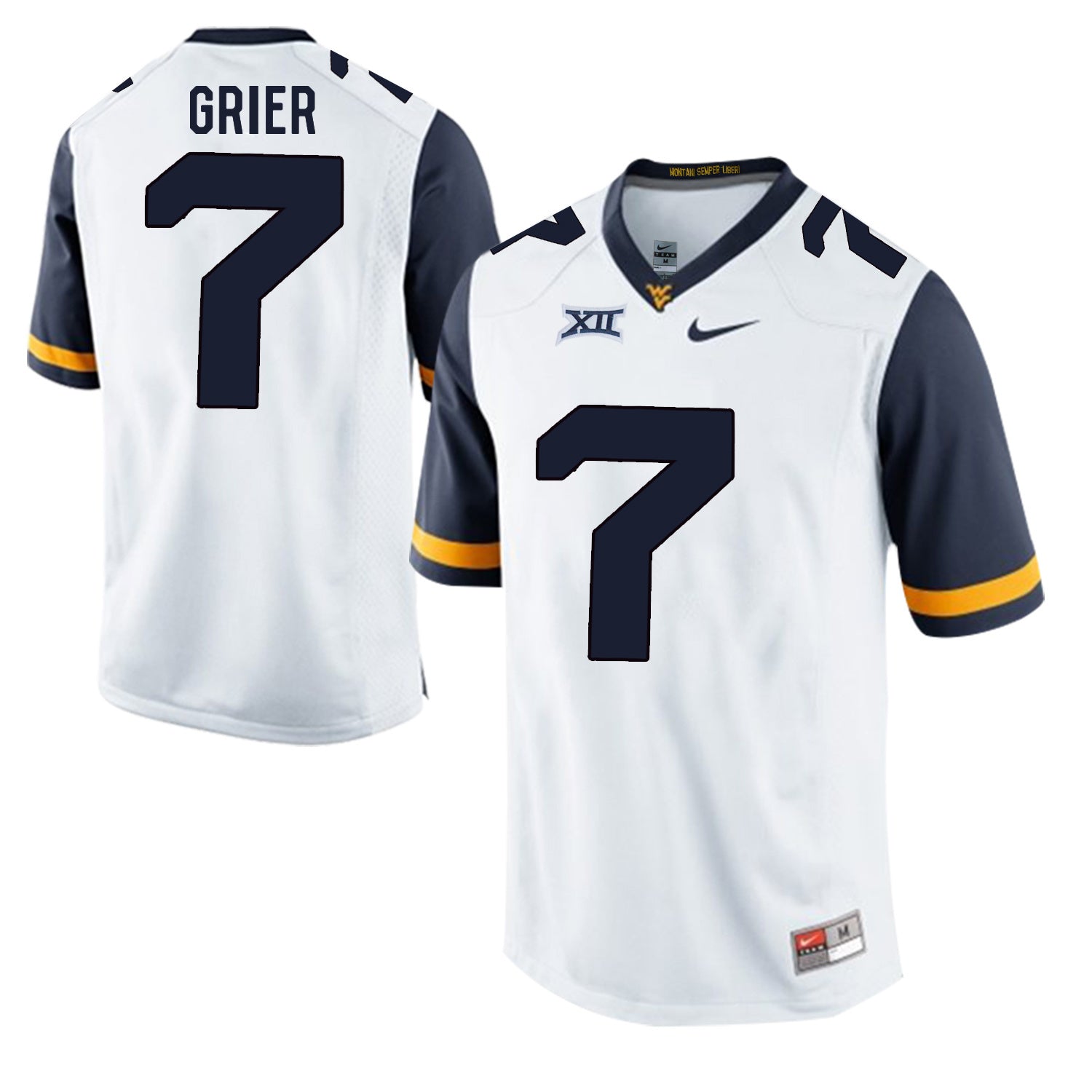 West Virginia Mountaineers Will Grier 7 White