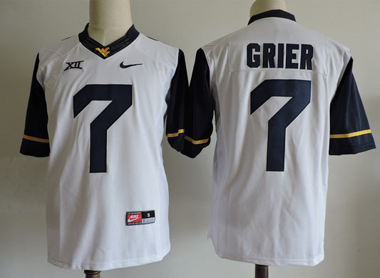 West Virginia Mountaineers #7 Will Grier Team Style 1