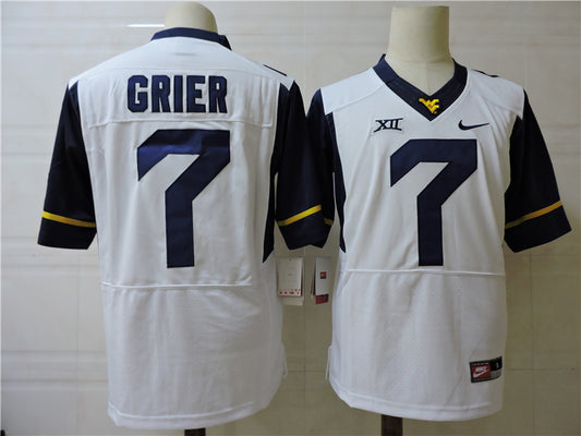 West Virginia Mountaineers #7 Will Grier Team Style 3