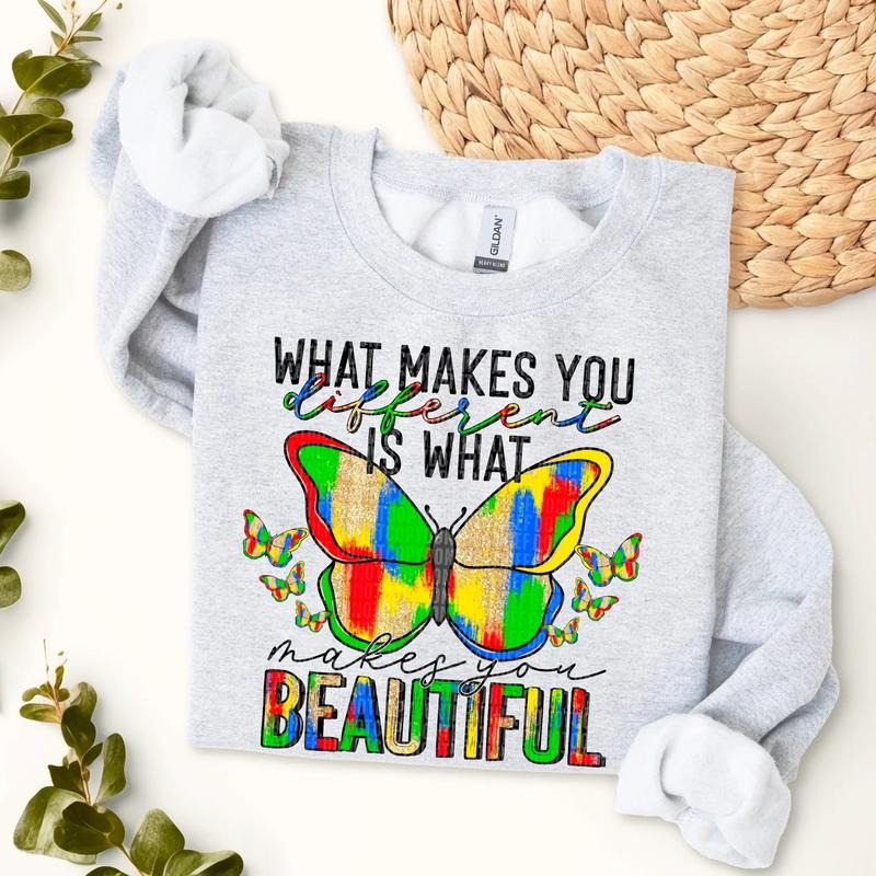 What Makes You Different Is What Makes You Beautiful DTF Transfers