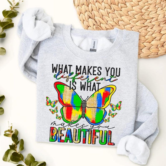 What Makes You Different Is What Makes You Beautiful DTF Transfers