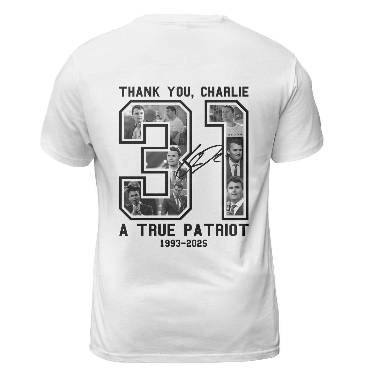 Freedom Thank You Charlie A True Patriot 31 T Shirt - G