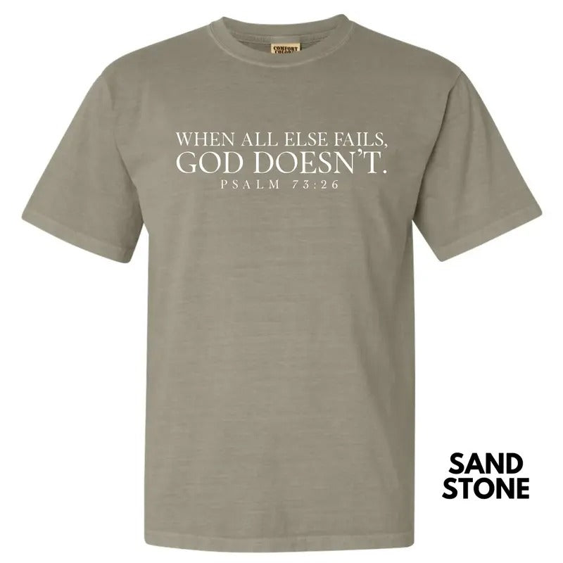 White Psalm 73 Comfort Colors T-Shirt 'NLB' Hoodie, Sweatshirt | InkThreadWorks.com
