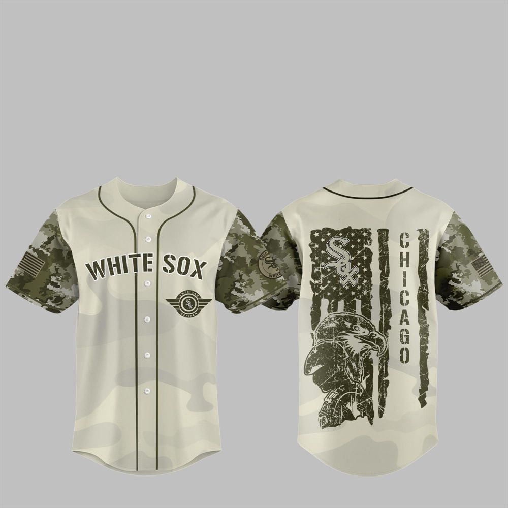White Sox 2025 Armed Forces Day Night Jersey - Grishko.com