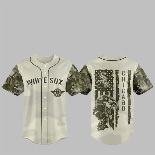 White Sox 2025 Armed Forces Day Night Jersey - Grishko.com