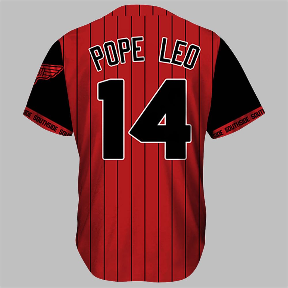 White Sox Pope Leo XIV City Connect 2025 Baseball Jersey - Grishko.com