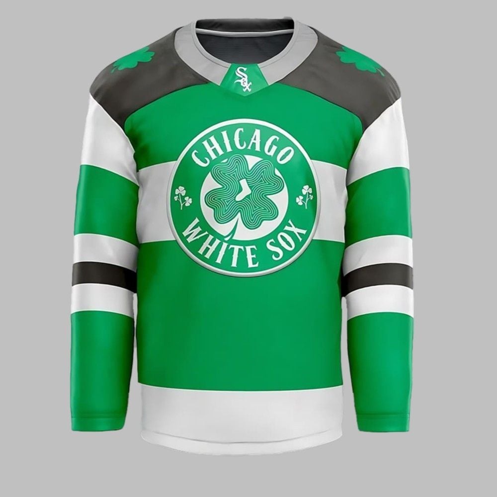 White Sox St. Paddy's Hockey Jersey 2025 Giveaway - Grishko.com