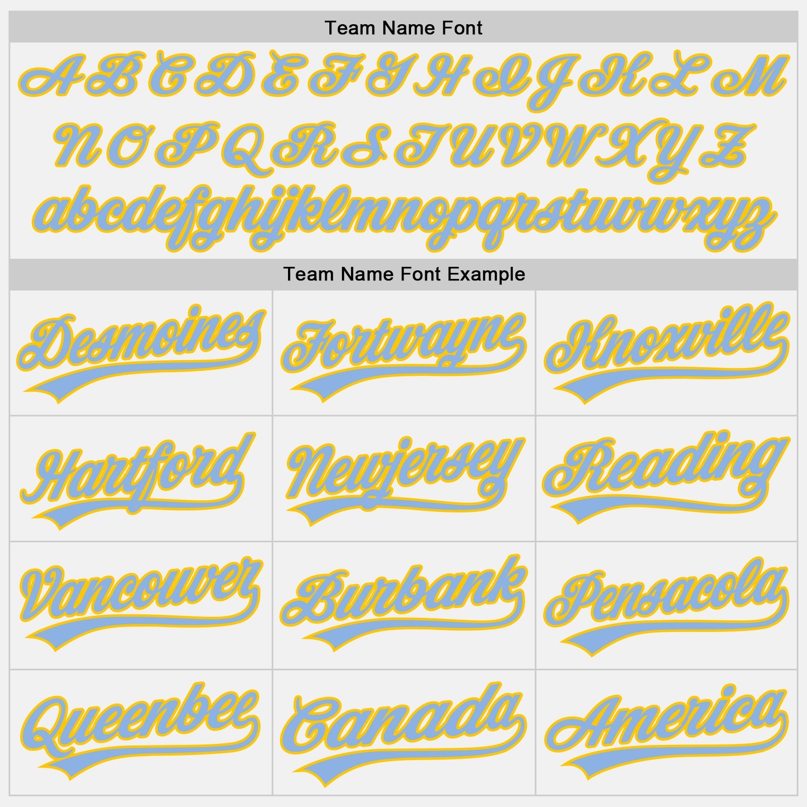 Custom White Light Blue Pinstripe Light Blue-Yellow Authentic Baseball Jersey