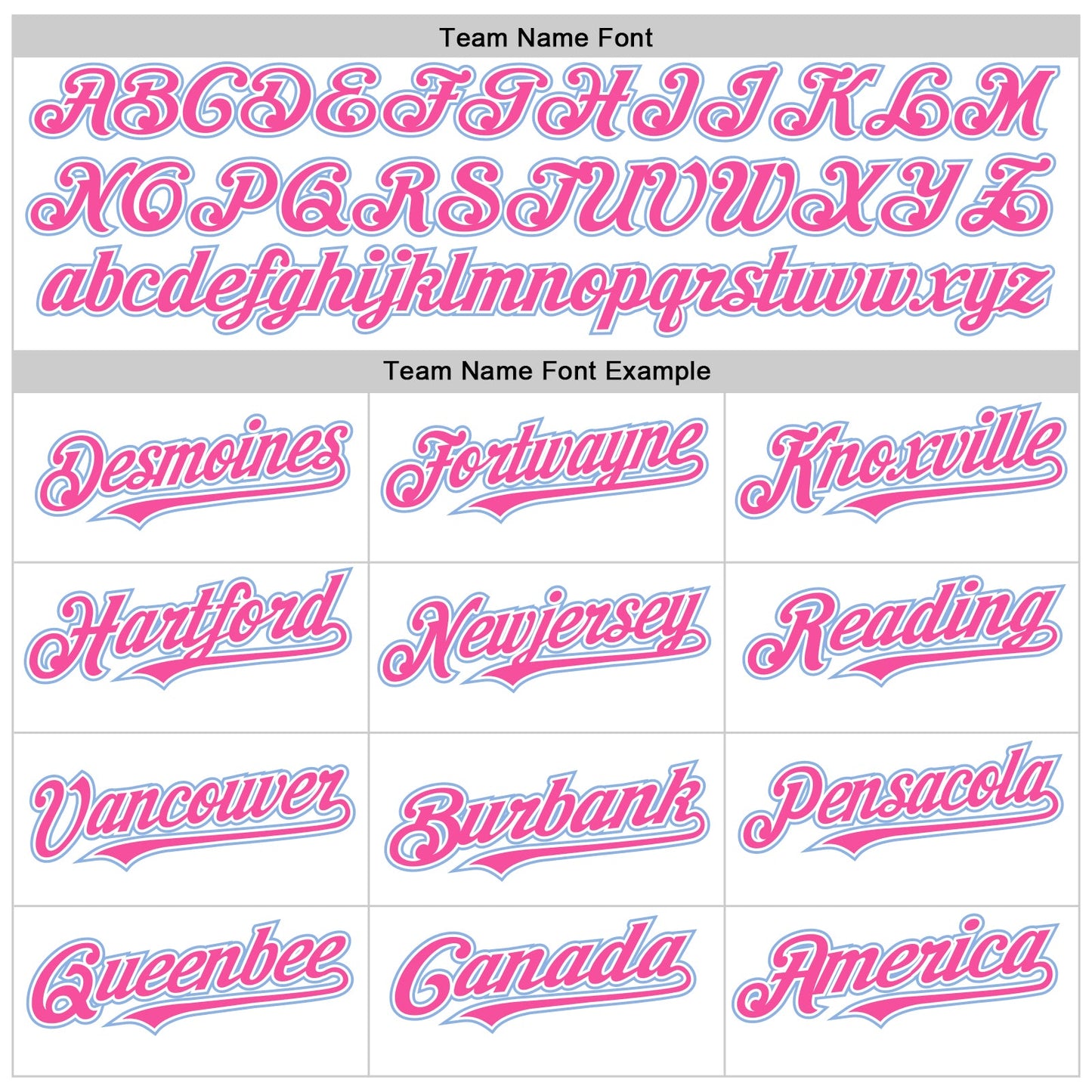 Custom White Pink Pinstripe Light Blue Authentic Sleeveless Baseball Jersey