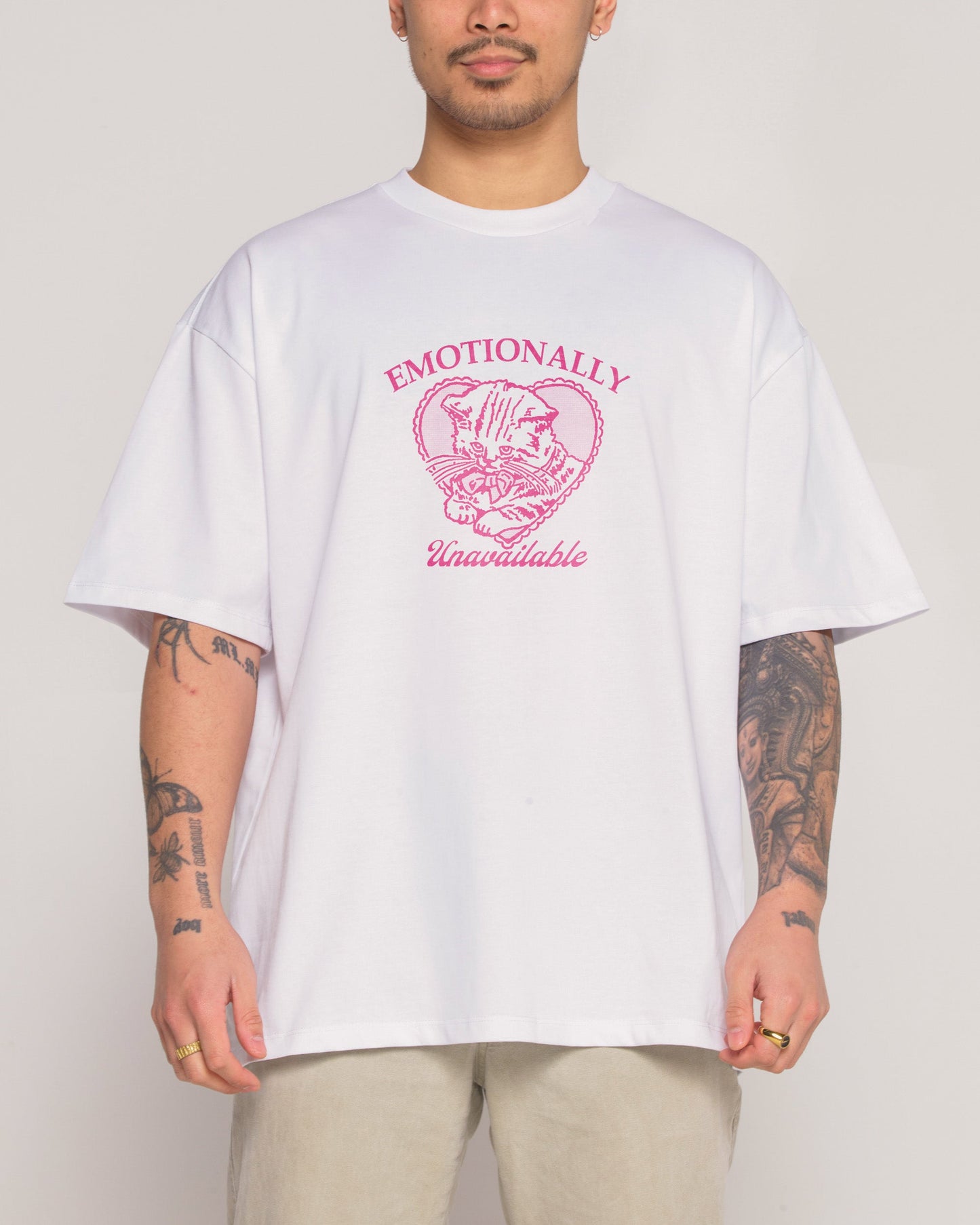 Emotionally Unavailable Oversized Tee