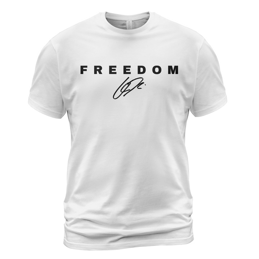Freedom When People Stop Talking Charlie Kirk T Shirt - G