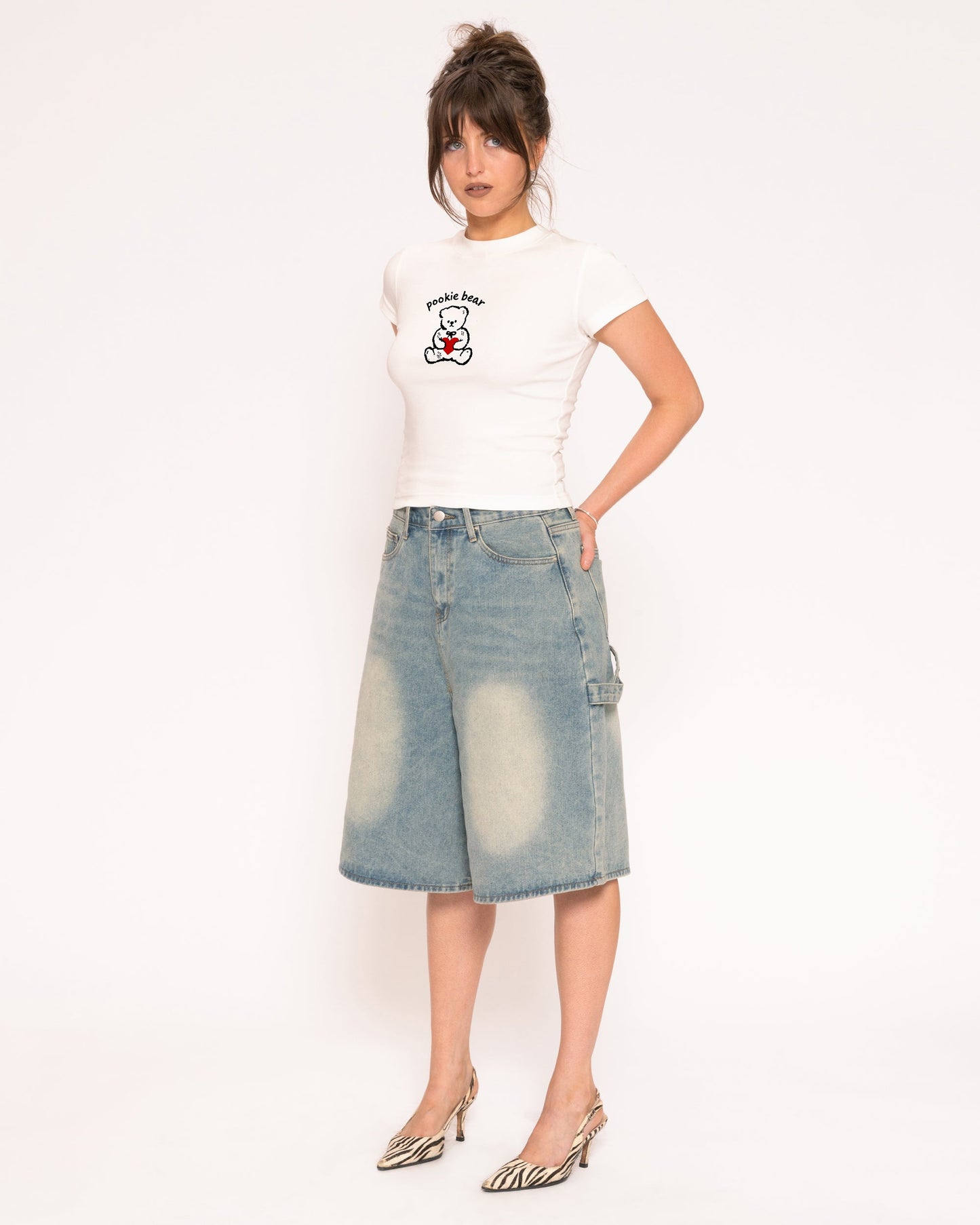 Pookie Bear Longline Baby Tee