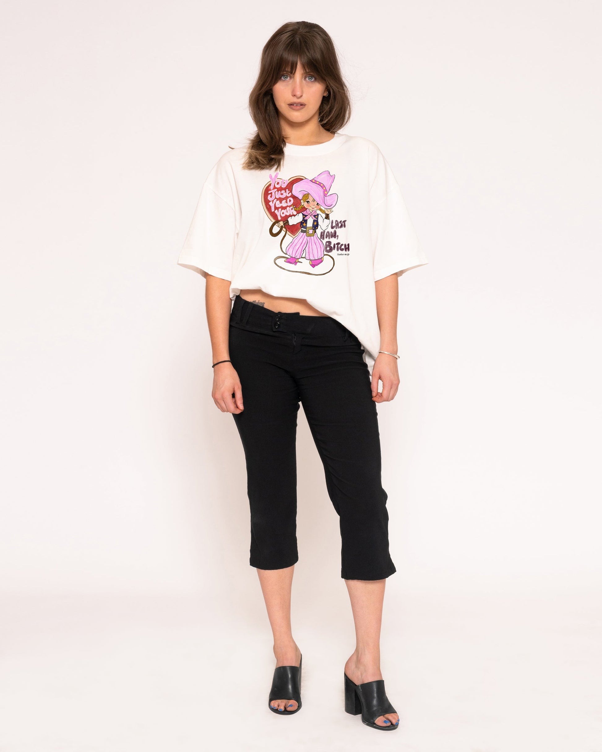 Yeed Your Last Haw Boxy Crop Tee