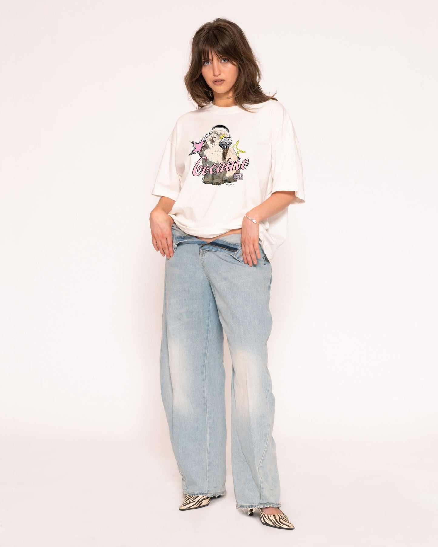 Euphoria Bunny Boxy Crop Tee