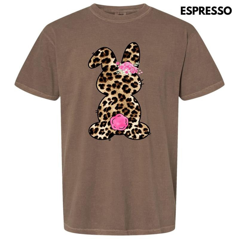 Wild Floral Bunny Comfort Colors T-Shirt 'NLB' Hoodie, Sweatshirt | InkThreadWorks.com
