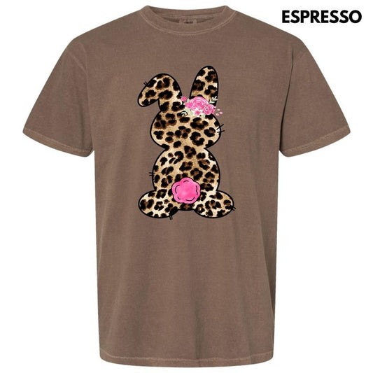 Wild Floral Bunny Comfort Colors T-Shirt 'NLB' Hoodie, Sweatshirt | InkThreadWorks.com