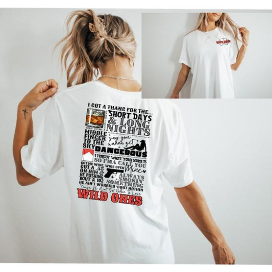 Wild Ones Tee. cotton over-sized Casual Comfort Hoodie, Sweatshirt | InkThreadWorks.com
