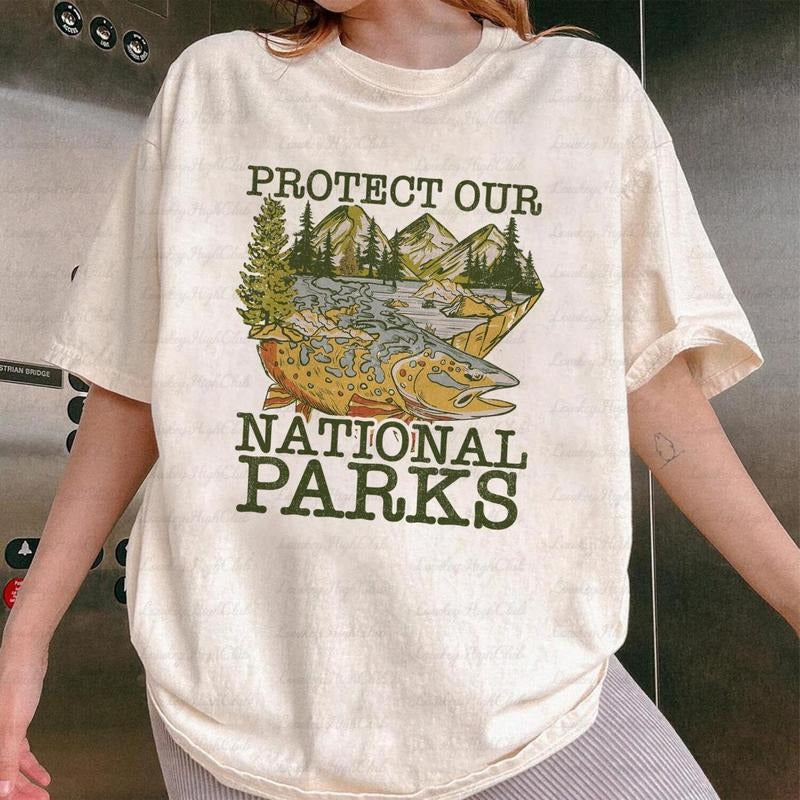 Wildlife Protect National Parks Shirt, Parks Over Profit, Protect Our Parks Shirt, 63 Parks National Park, Park Ranger,...