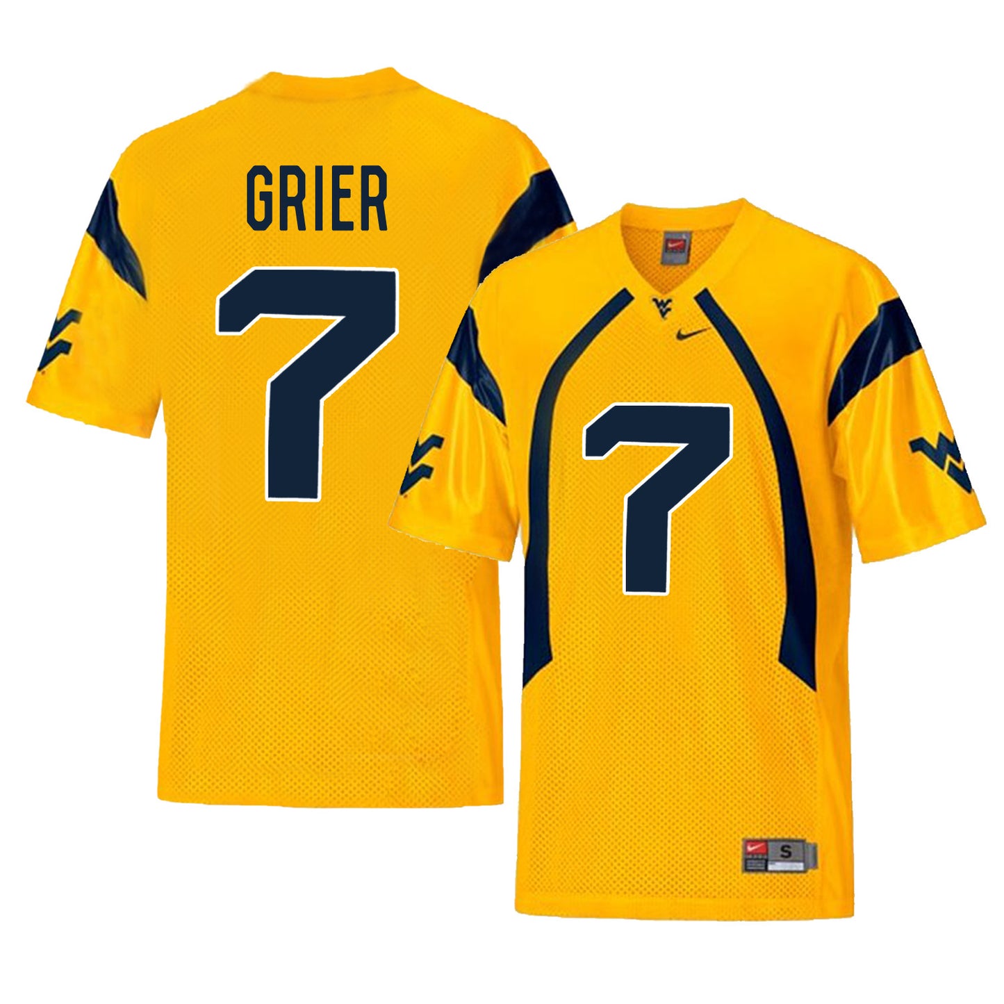 Will Grier 7 Gold Style 2