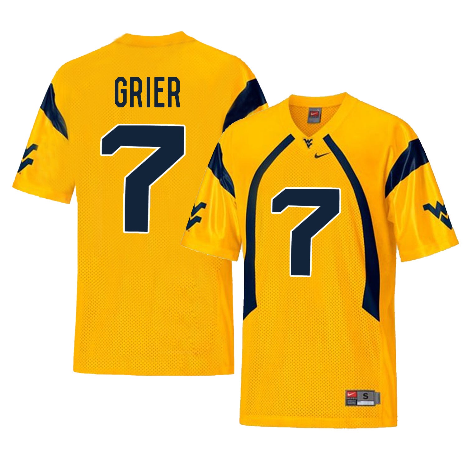 Will Grier 7 Gold Style 2