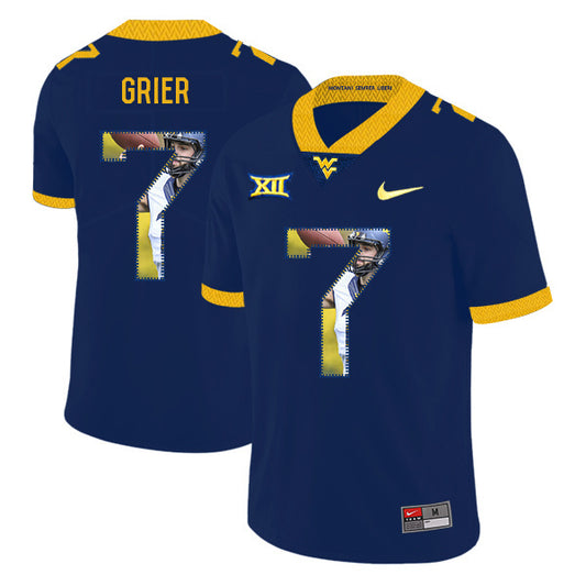 Will Grier 7 Navy .2jpg