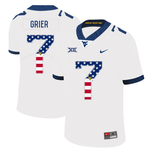 Will Grier 7 White .1jpg
