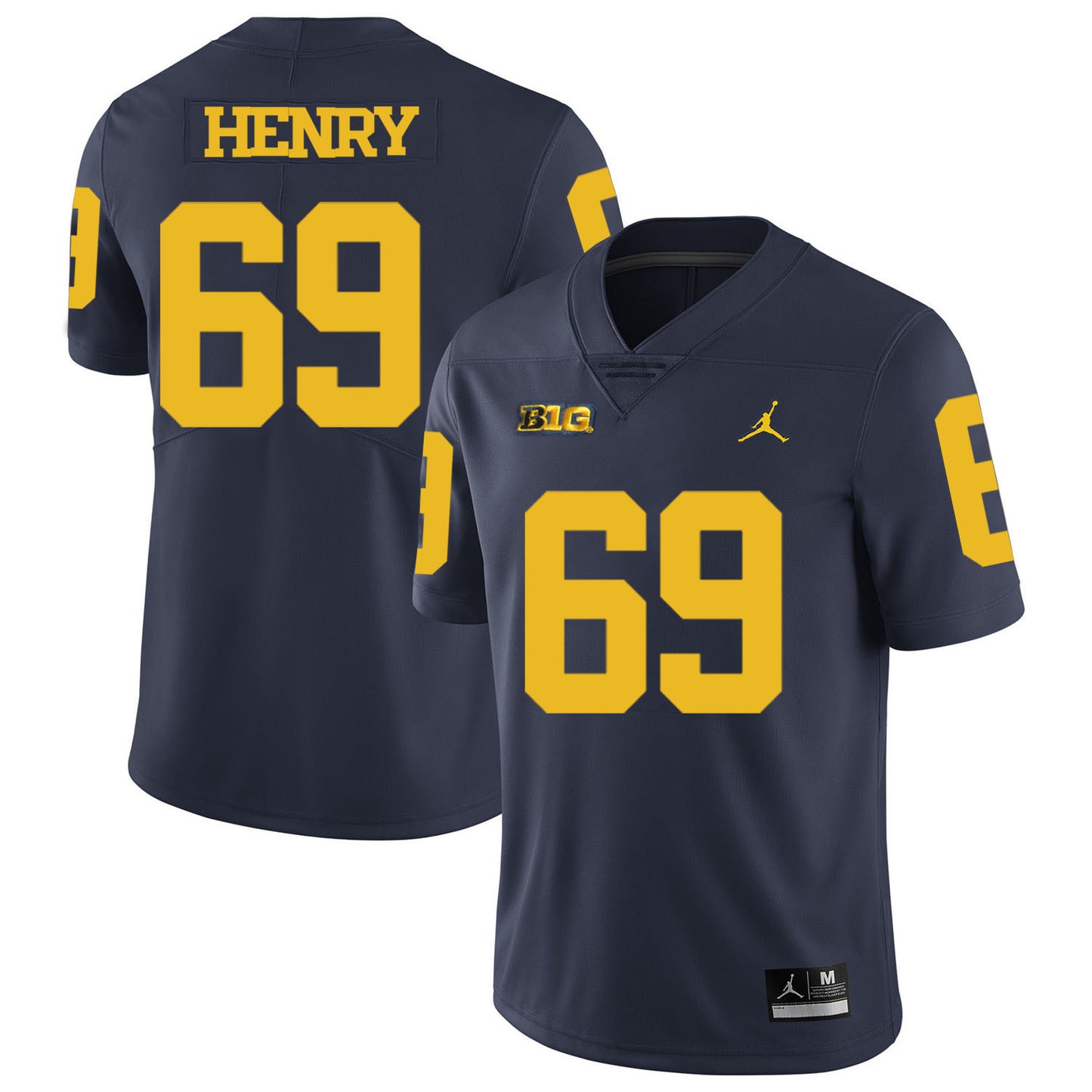 Willie Henry 69 Blue