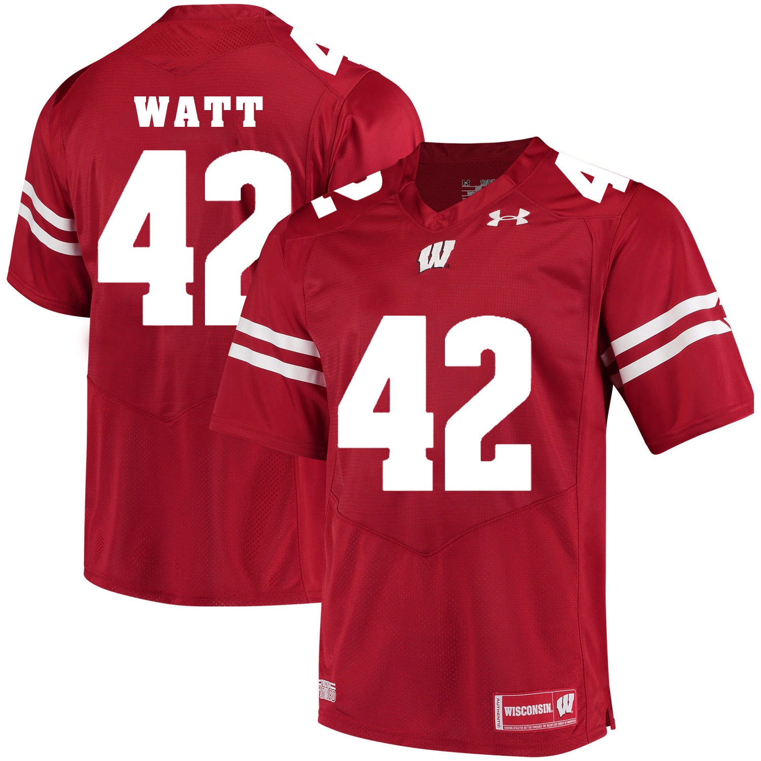 Wisconsin Badgers T.J. Watt 42 Red