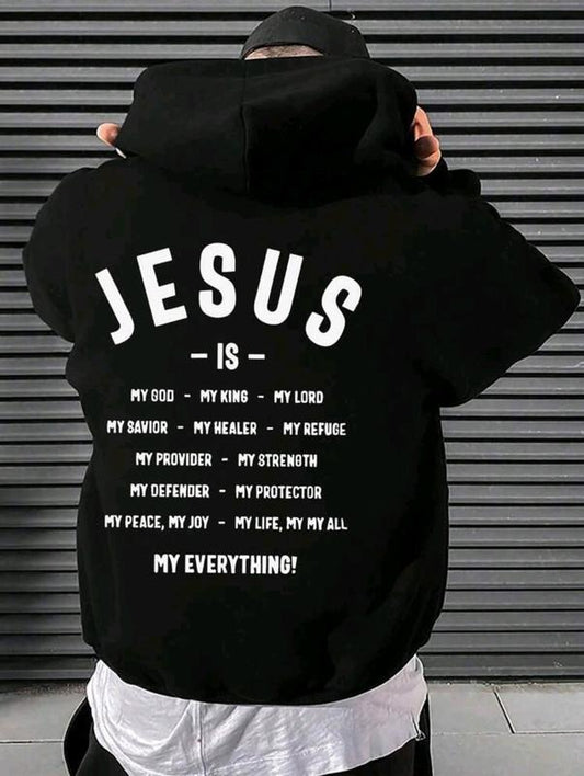 Jesus Is My Everything Hoodie/Sweatshirt(No Hood)/T-Shirt, For Men/Women