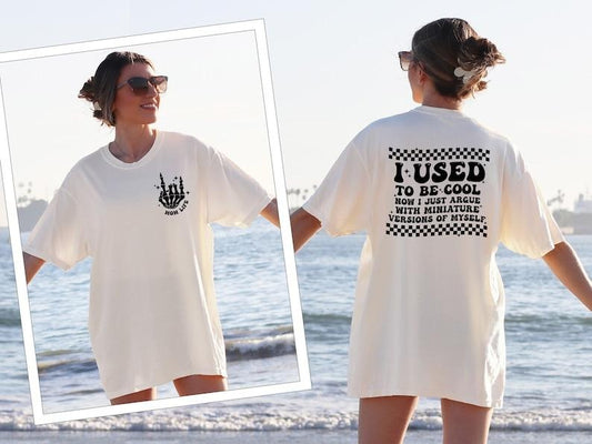 Women's Cool Mom Crewneck T-Shirt - Soft and Breathable Fabric