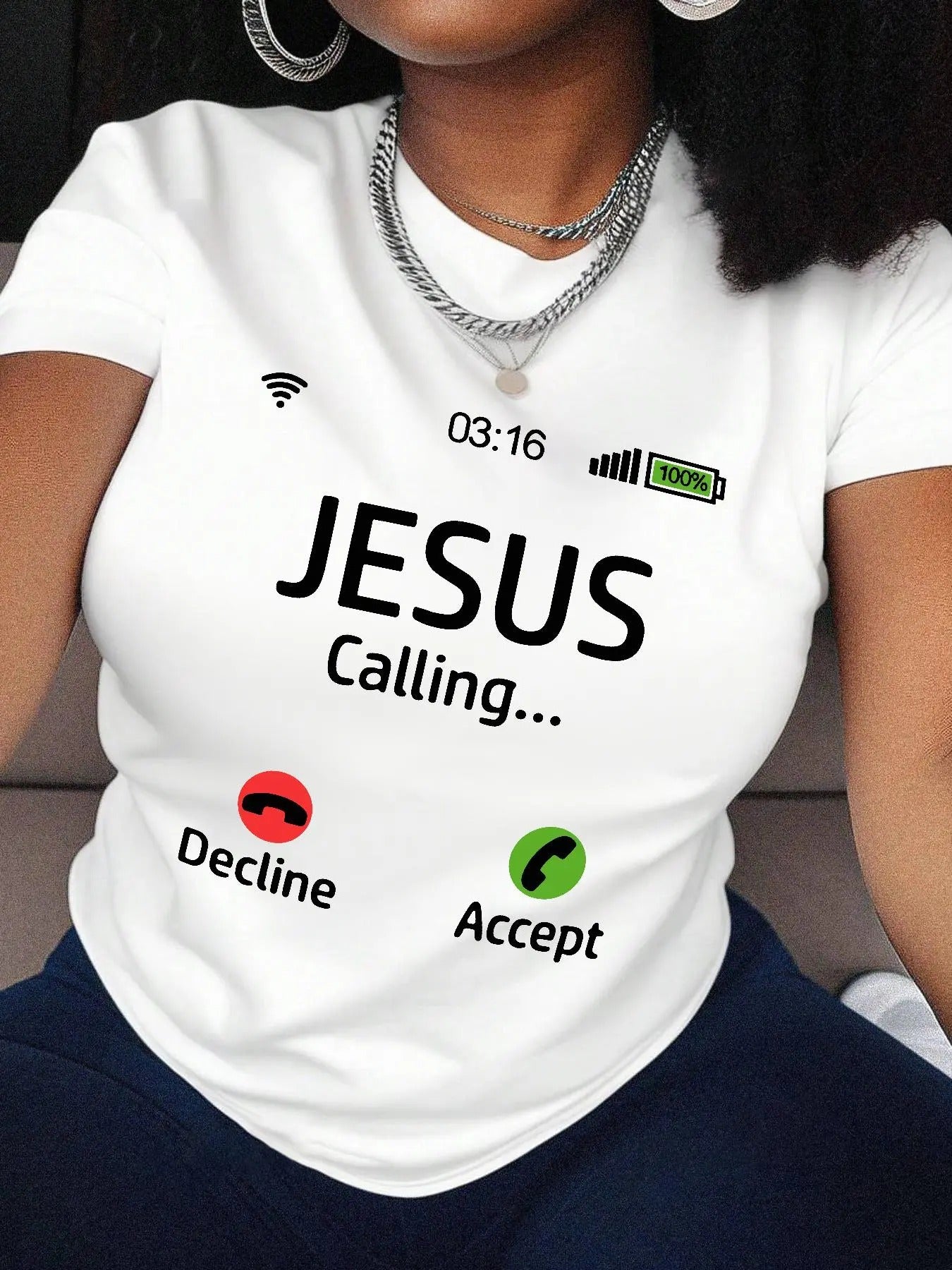 Women's Letter Print Round Neck Graphic Tee, Vintage Trendy Casual Short Sleeve T-shirt for Daily Wear, Ladies Summer Outfitstyle{n002}3