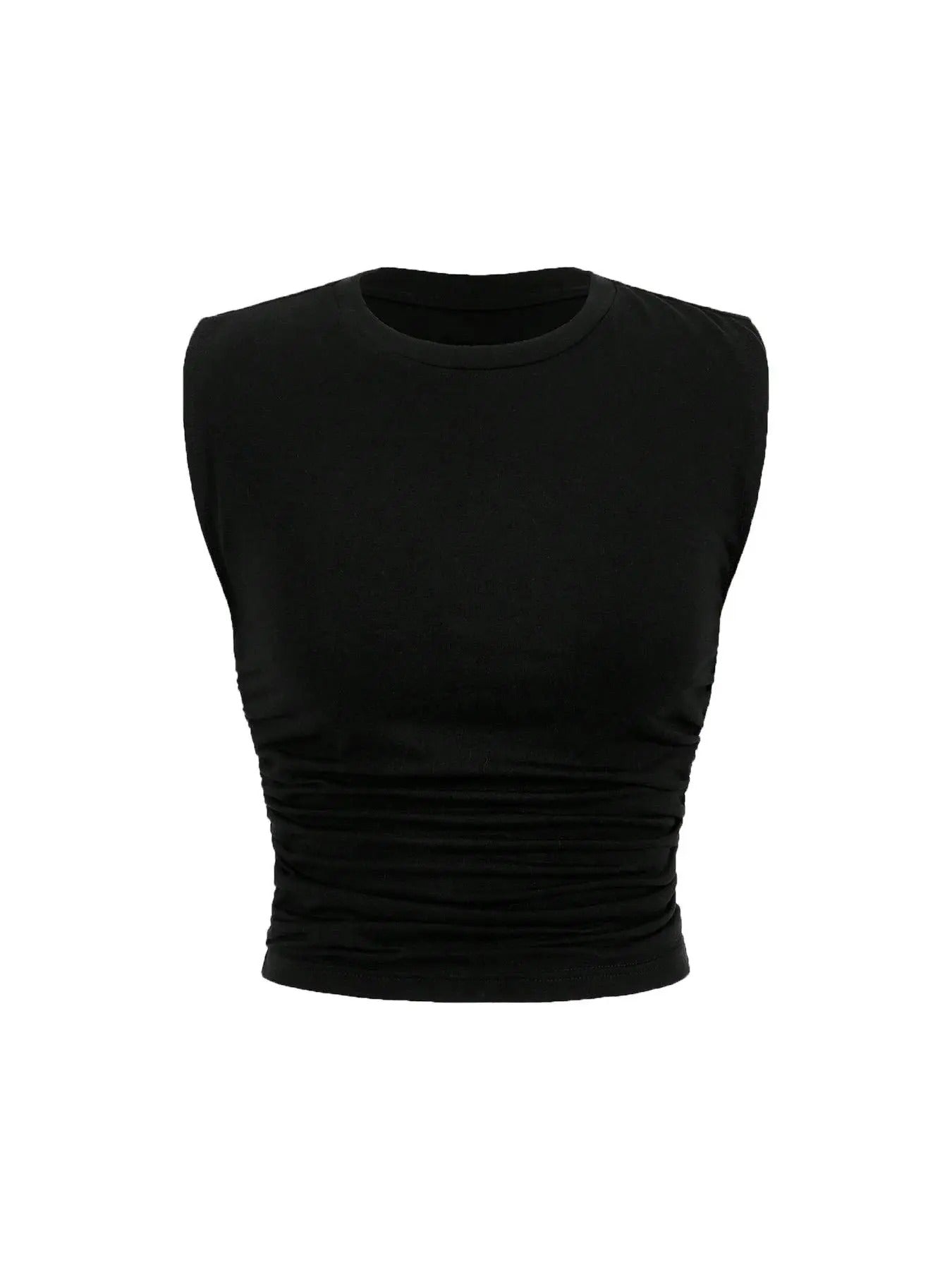Women's Solid Ribbed Tank Top, Casual Sleeveless Top for Summer, Ladies Clothes for Daily Wear T-Shirts, Hoodie, Sweatshirt