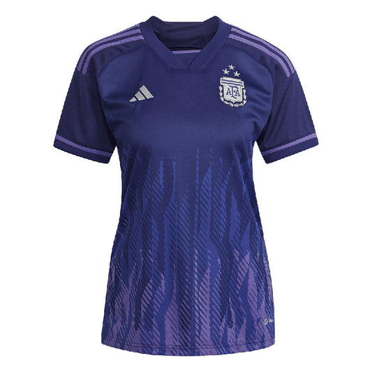 Women 2022 Argentina Away Champion Edition Soccer Jersey