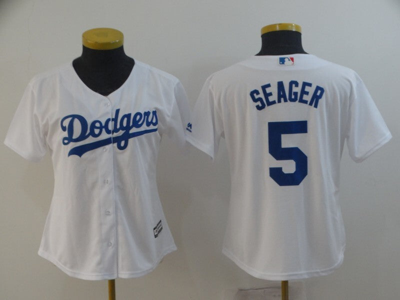 Women Los Angeles Dodgers #5 Corey Seager
