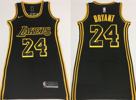 Women Los Angeles Lakers #24 Kobe Bryant NBA Edition Style 2