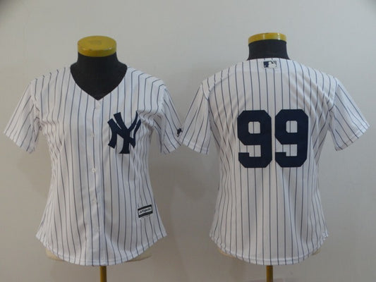 Women New York Yankees #99 Aaron Judge Style 2
