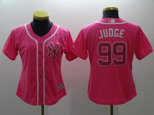 Women New York Yankees #99 Aaron Judge Style 6